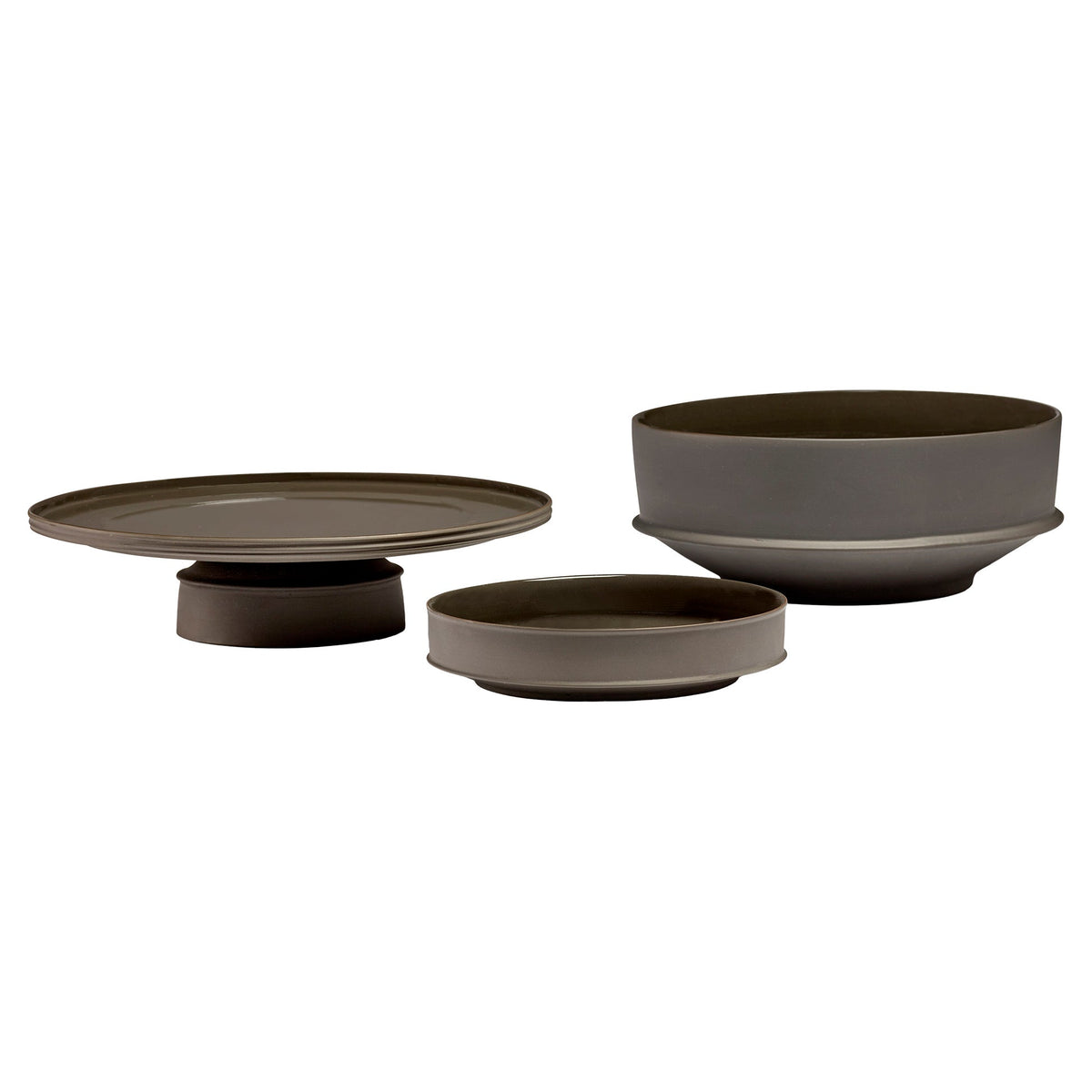 Dune Cake Stand - Slate