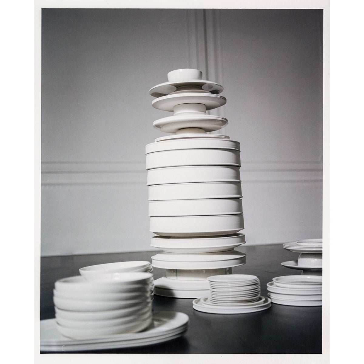 Dune Dinner Plate Set of 4 - Alabaster