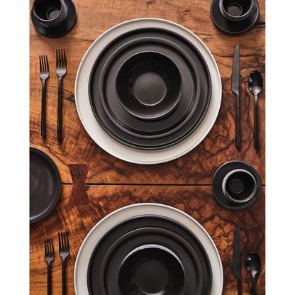 Dune Espresso Saucer Set of 4 - Slate