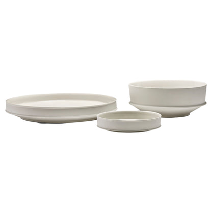 Dune Low Bowl - Alabaster, Extra Large