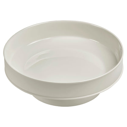Dune Raised Bowl - Alabaster, Extra Large
