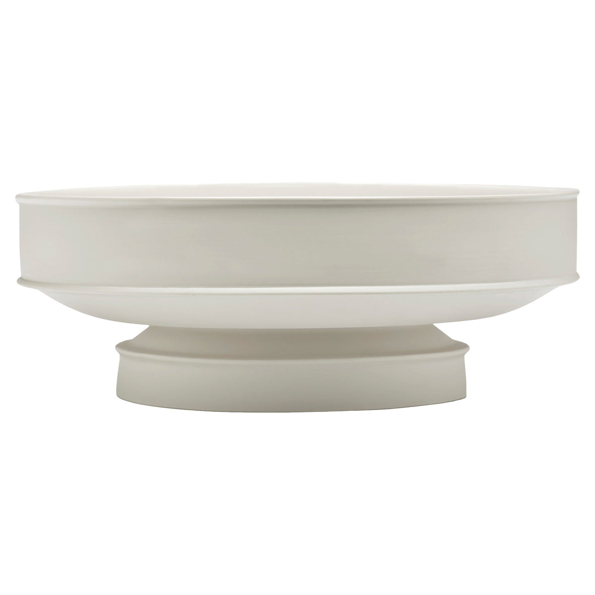 Dune Raised Bowl - Alabaster, Extra Large