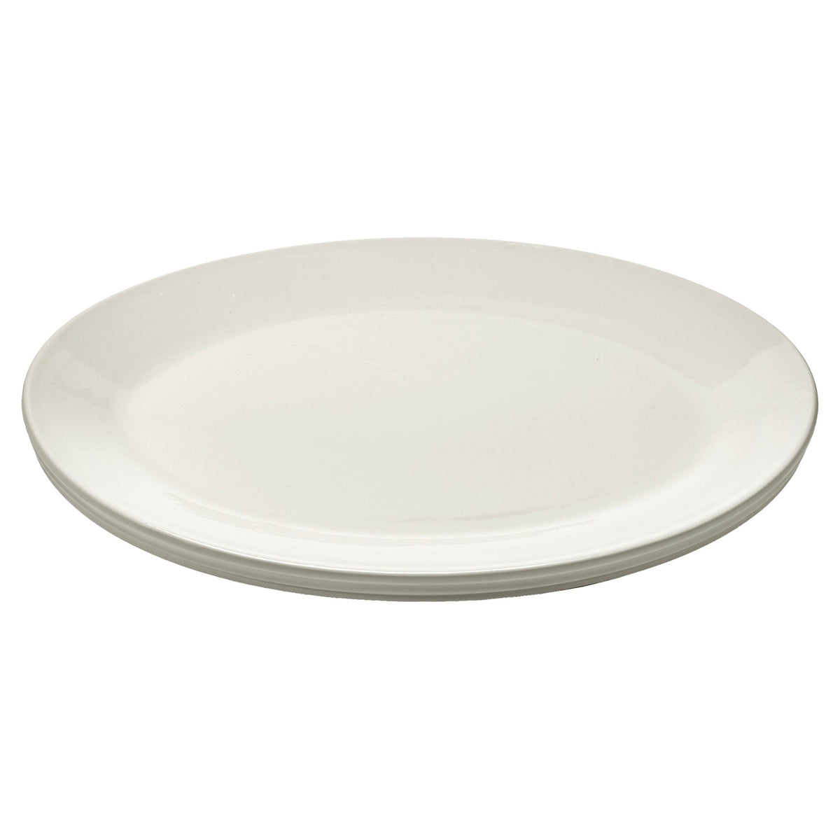 Dune Serving Oval Dish - Alabaster, Large