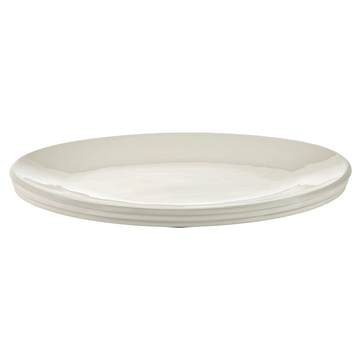 Dune Serving Oval Dish - Alabaster, Small