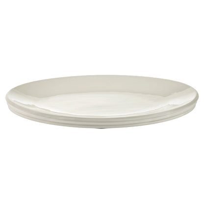 Dune Serving Oval Dish - Alabaster, Small