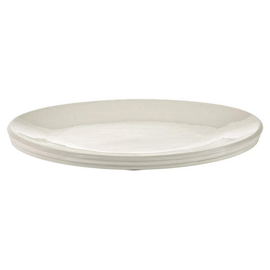 Dune Serving Oval Dish - Alabaster, Small