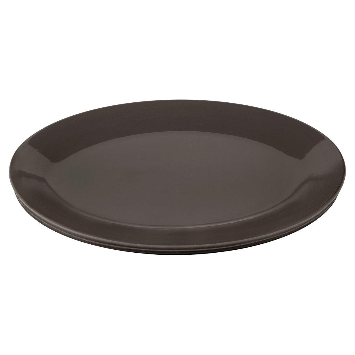 Dune Serving Oval Dish - Slate, Large