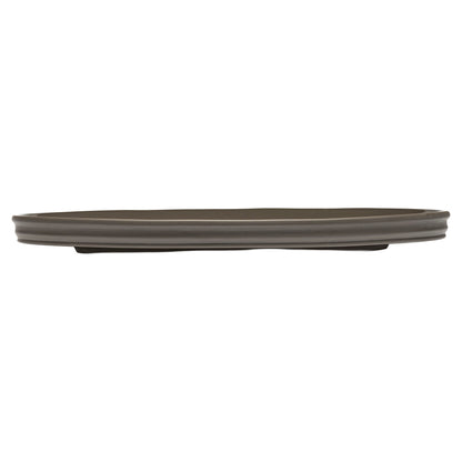 Dune Serving Oval Dish - Slate, Small