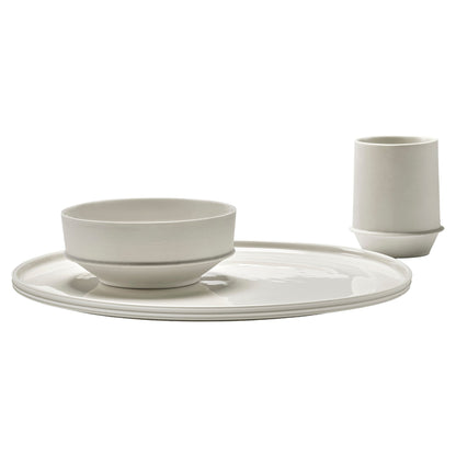 Dune Serving Plate Set of 4 - Alabaster