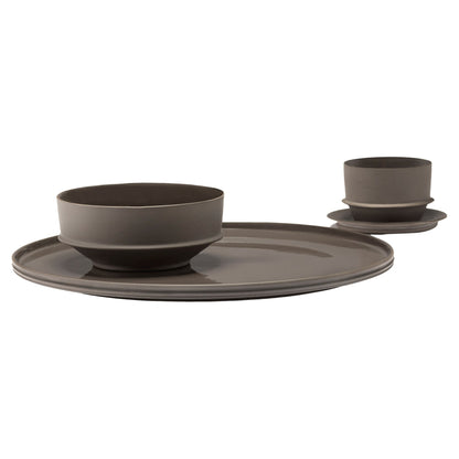 Dune Serving Plate Set of 4 - Slate