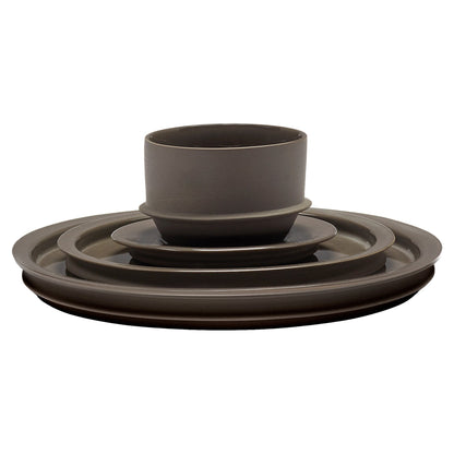 Dune Starter Plate Set of 4 - Slate