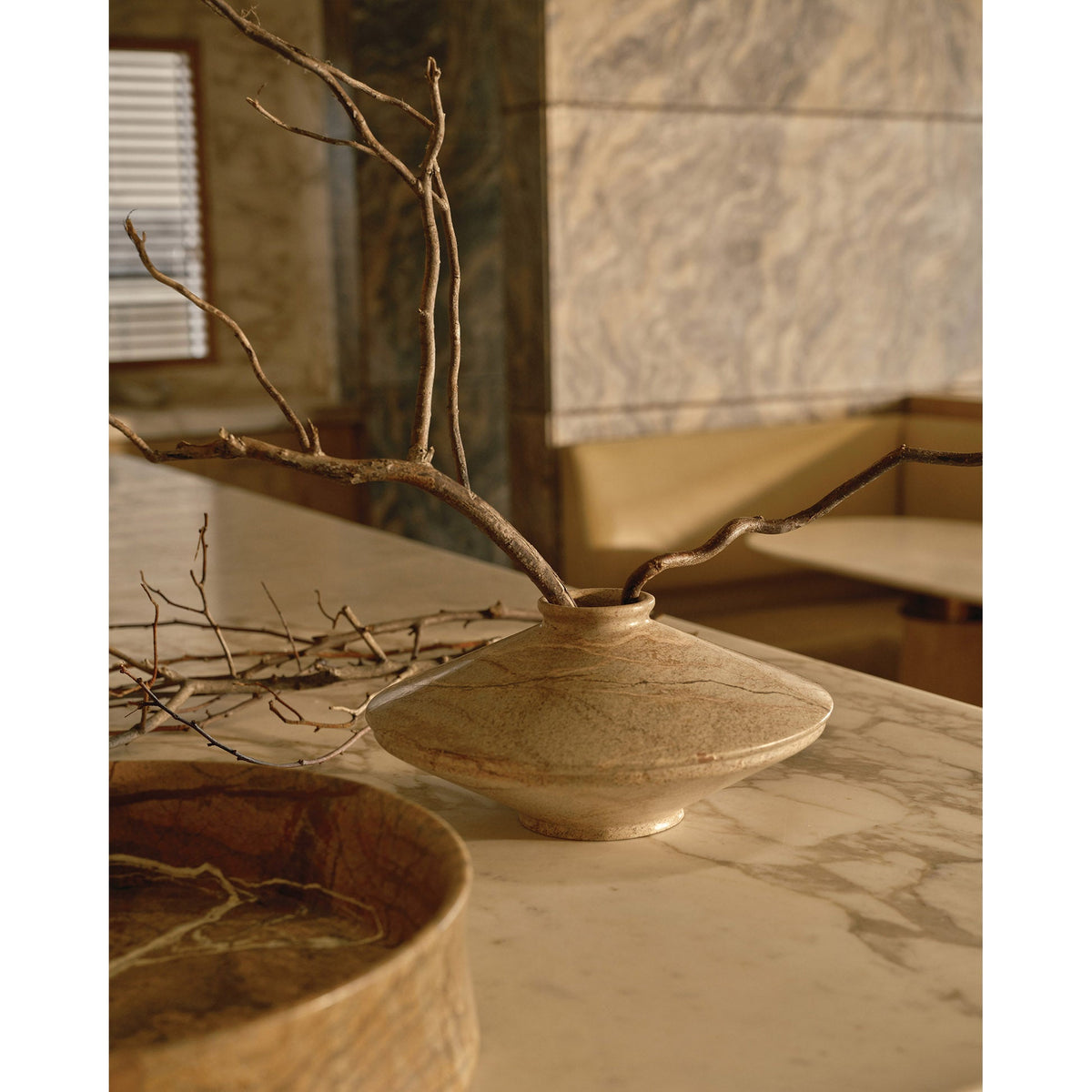 Dune Vase 01 - Brown