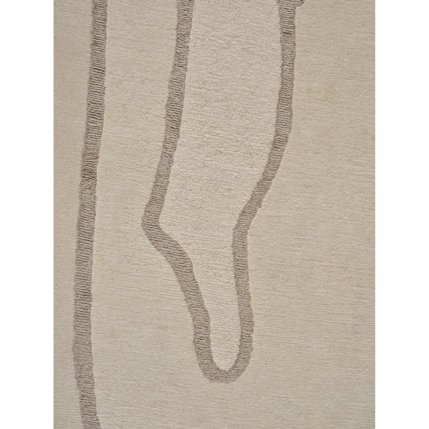 Duo Self Rug - White