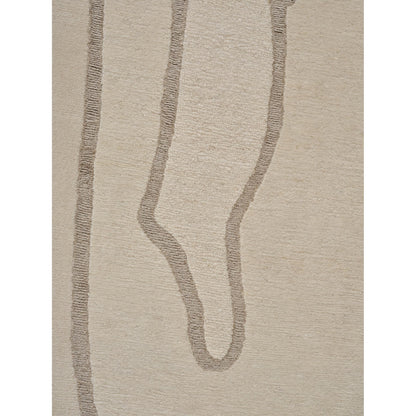 Duo Self Rug - White