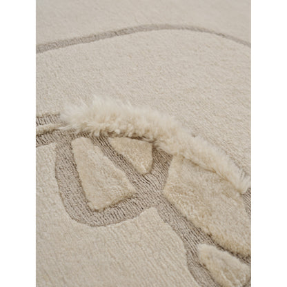 Duo Self Rug - White