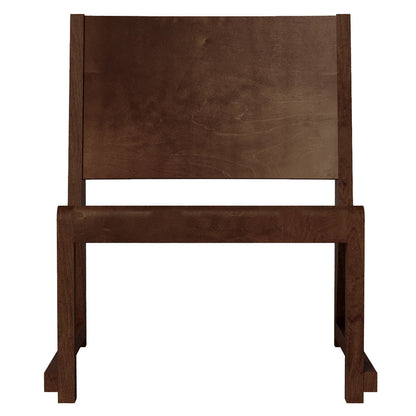 Easy Chair 01 - Dark Brown Birch