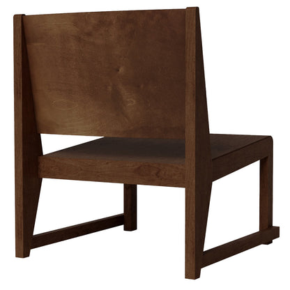 Easy Chair 01 - Dark Brown Birch