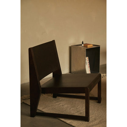 Easy Chair 01 - Dark Brown Birch