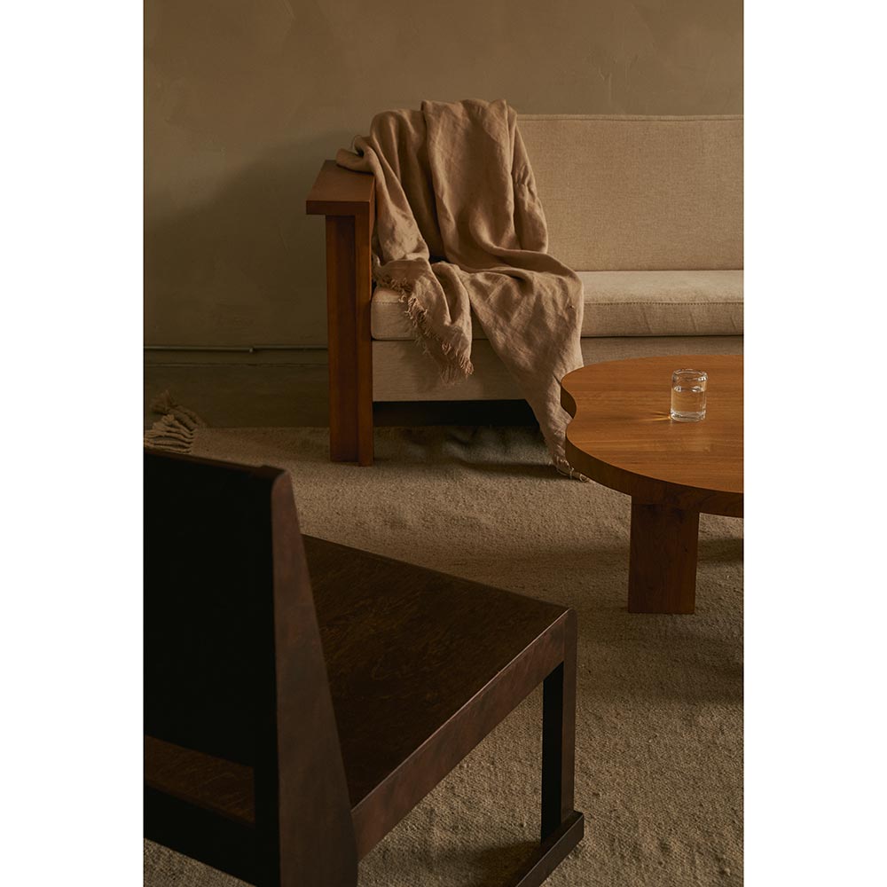 Easy Chair 01 - Dark Brown Birch