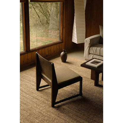 Easy Chair 01 - Dark Brown Birch