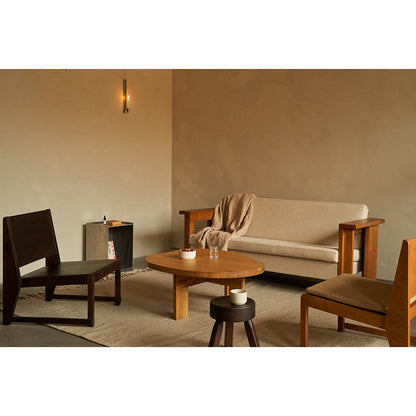 Easy Chair 01 - Dark Brown Birch