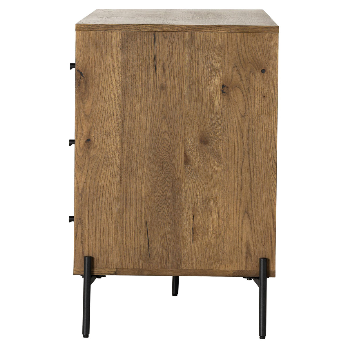 Eaton 9 Drawer Dresser - Amber Oak Resin