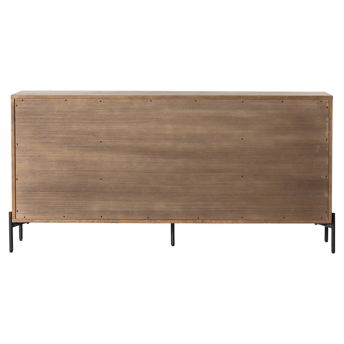 Eaton 9 Drawer Dresser - Amber Oak Resin