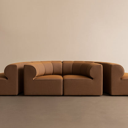 Eave Seamline Modular Sectional Sofa 34" Depth - Concave Corner