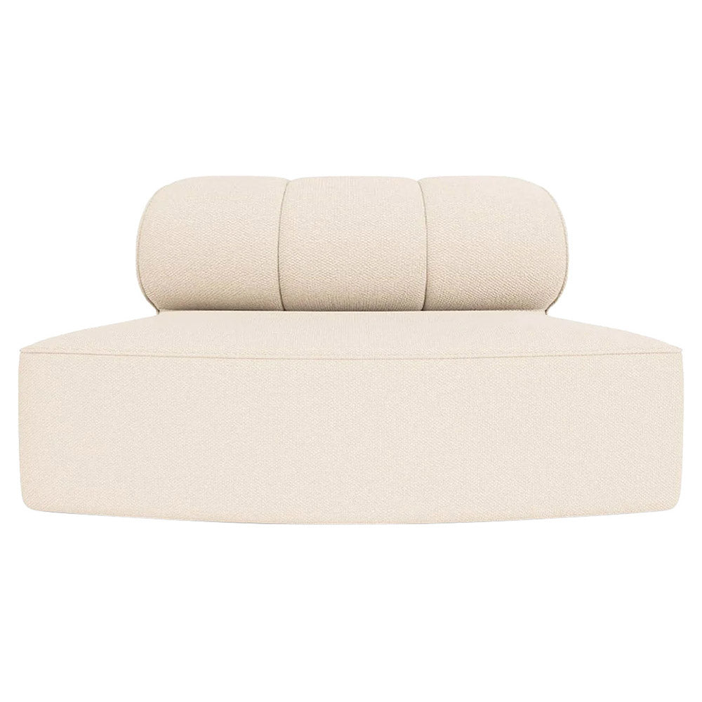 Eave Seamline Modular Sectional Sofa 34" Depth - Convex Open Section