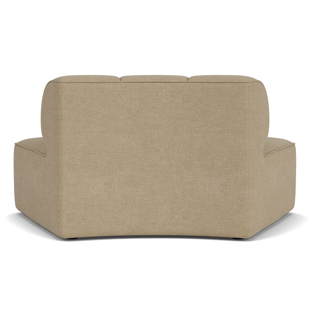 Eave Seamline Modular Sectional Sofa 34" Depth - Convex Open Section