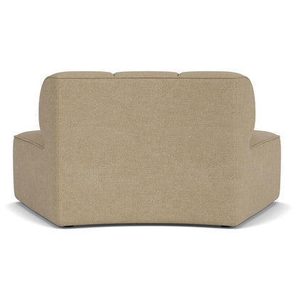 Eave Seamline Modular Sectional Sofa 34" Depth - Convex Open Section