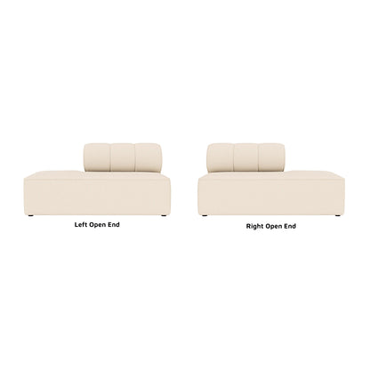 Eave Seamline Modular Sectional Sofa 34" Depth - Open End