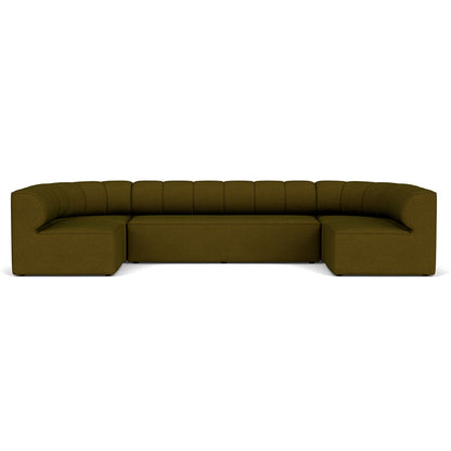 Eave Seamline Modular Sectional Sofa - 4 Seater, Configuration 2