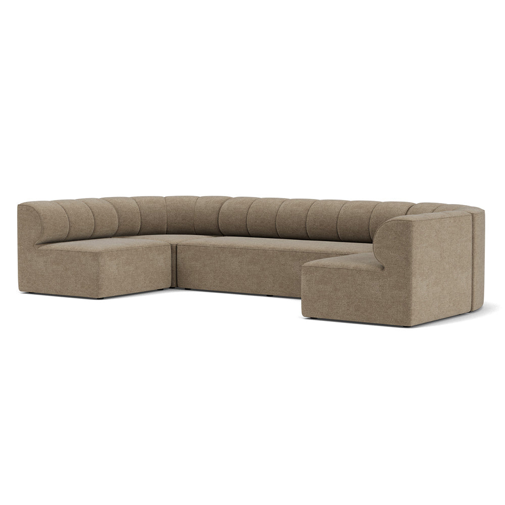 Eave Seamline Modular Sectional Sofa - 4 Seater, Configuration 2