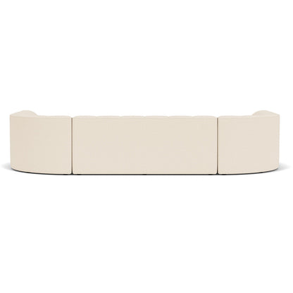 Eave Seamline Modular Sectional Sofa - 4 Seater, Configuration 2