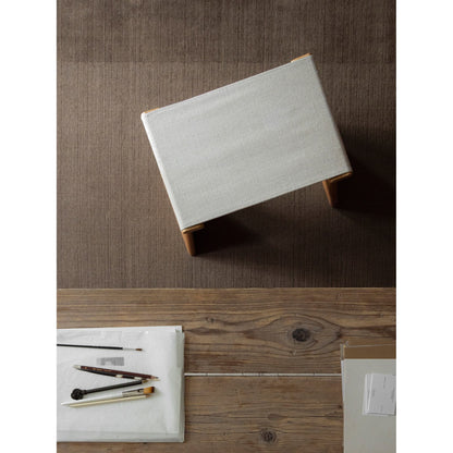 Echo Yano Rug - Olive Brown