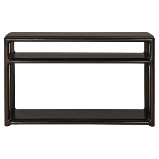 Eda Console Table - Mahogany Rose Brown