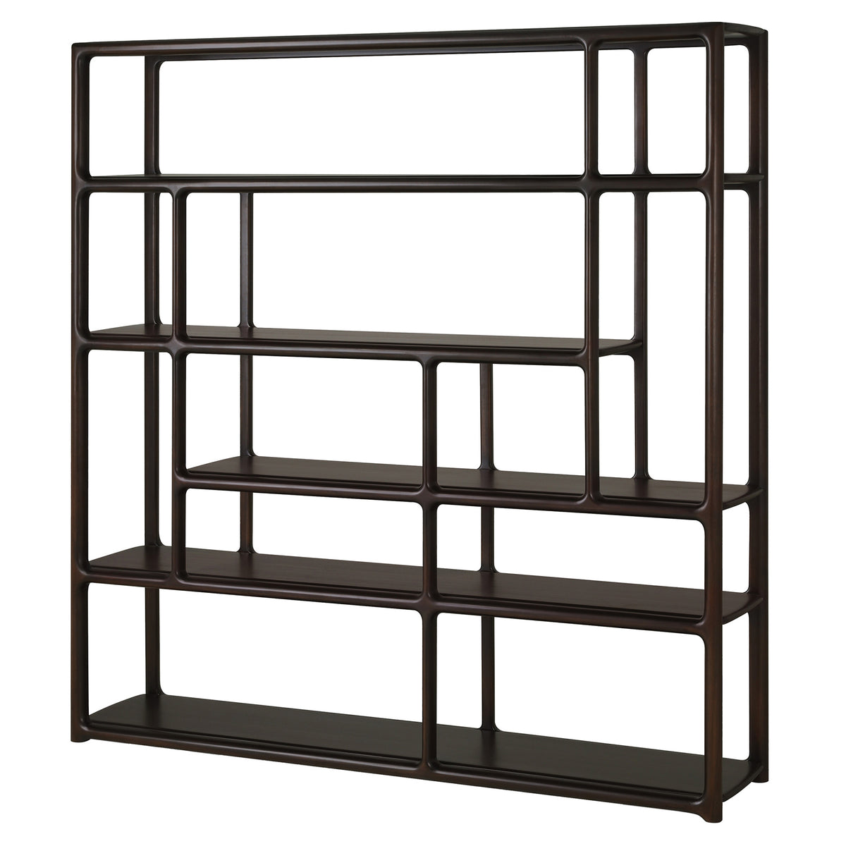 Eda High Rack - Mahogany Rose Brown