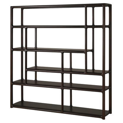 Eda High Rack - Mahogany Rose Brown