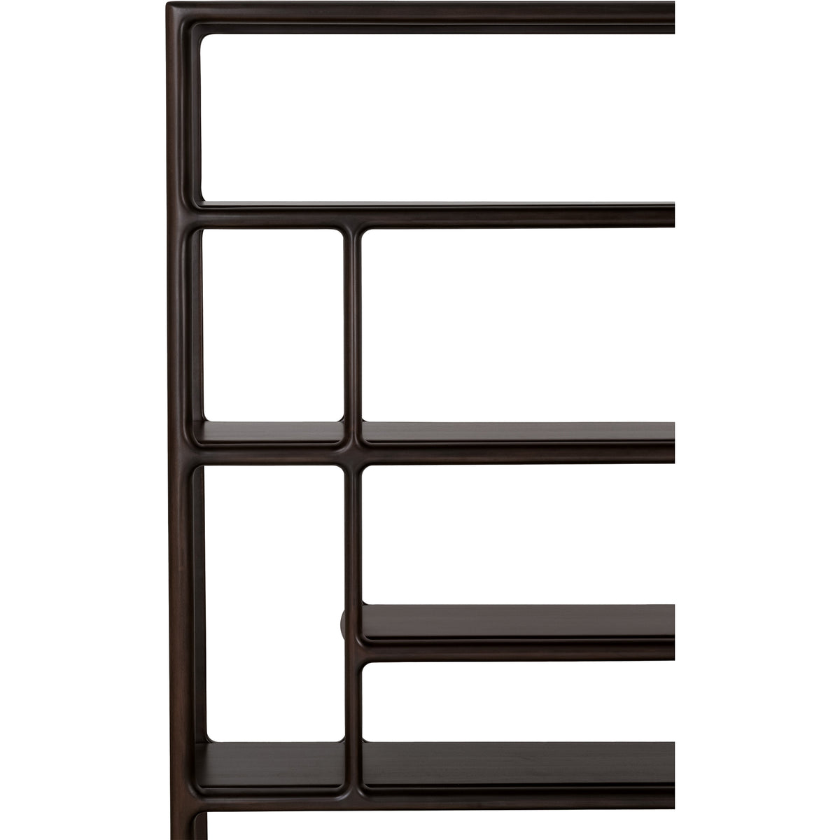 Eda High Rack - Mahogany Rose Brown