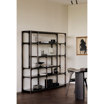 Eda High Rack - Mahogany Rose Brown