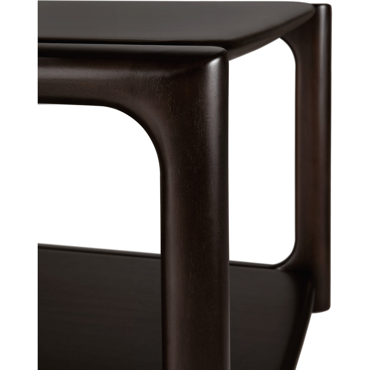 Eda Rectangular Coffee Table - Mahogany Rose Brown
