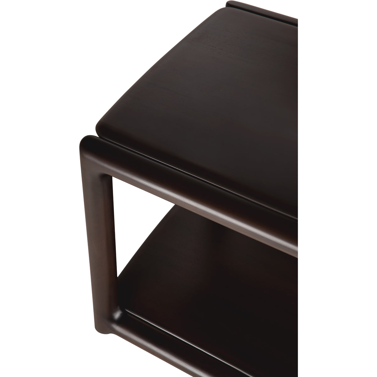 Eda Side Table - Mahogany Rose Brown