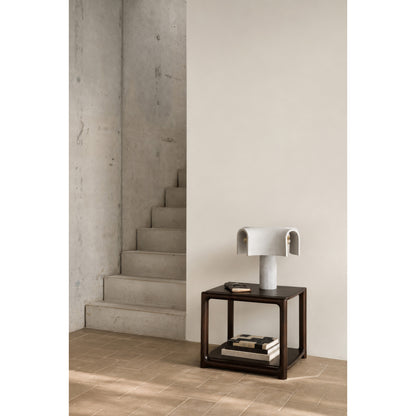 Eda Side Table - Mahogany Rose Brown