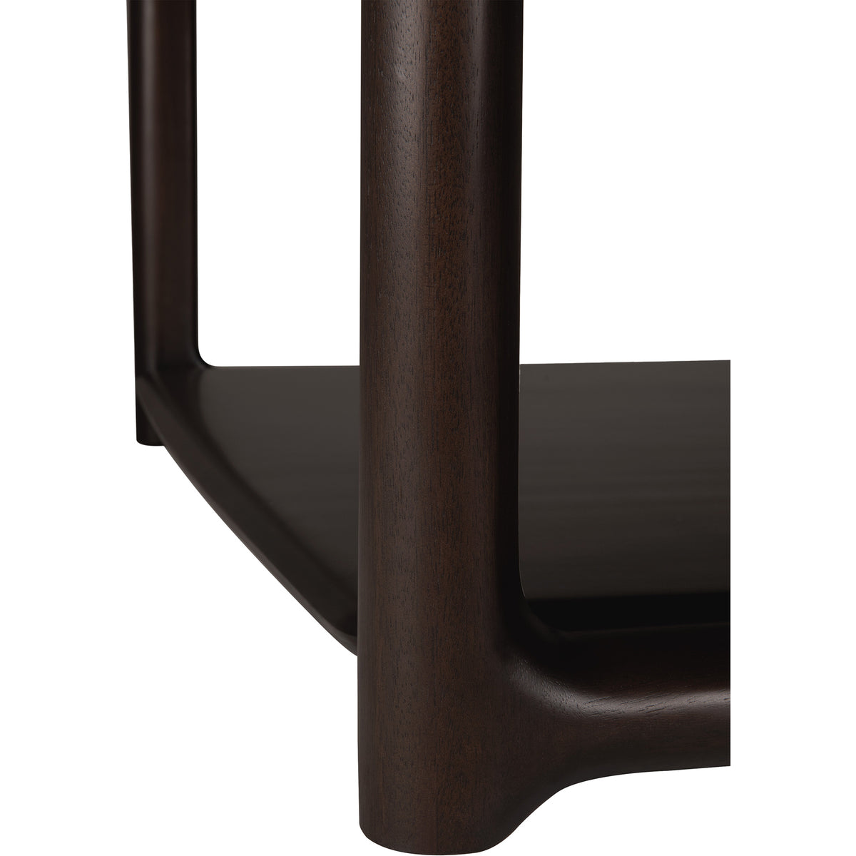 Eda Square Coffee Table - Mahogany Rose Brown