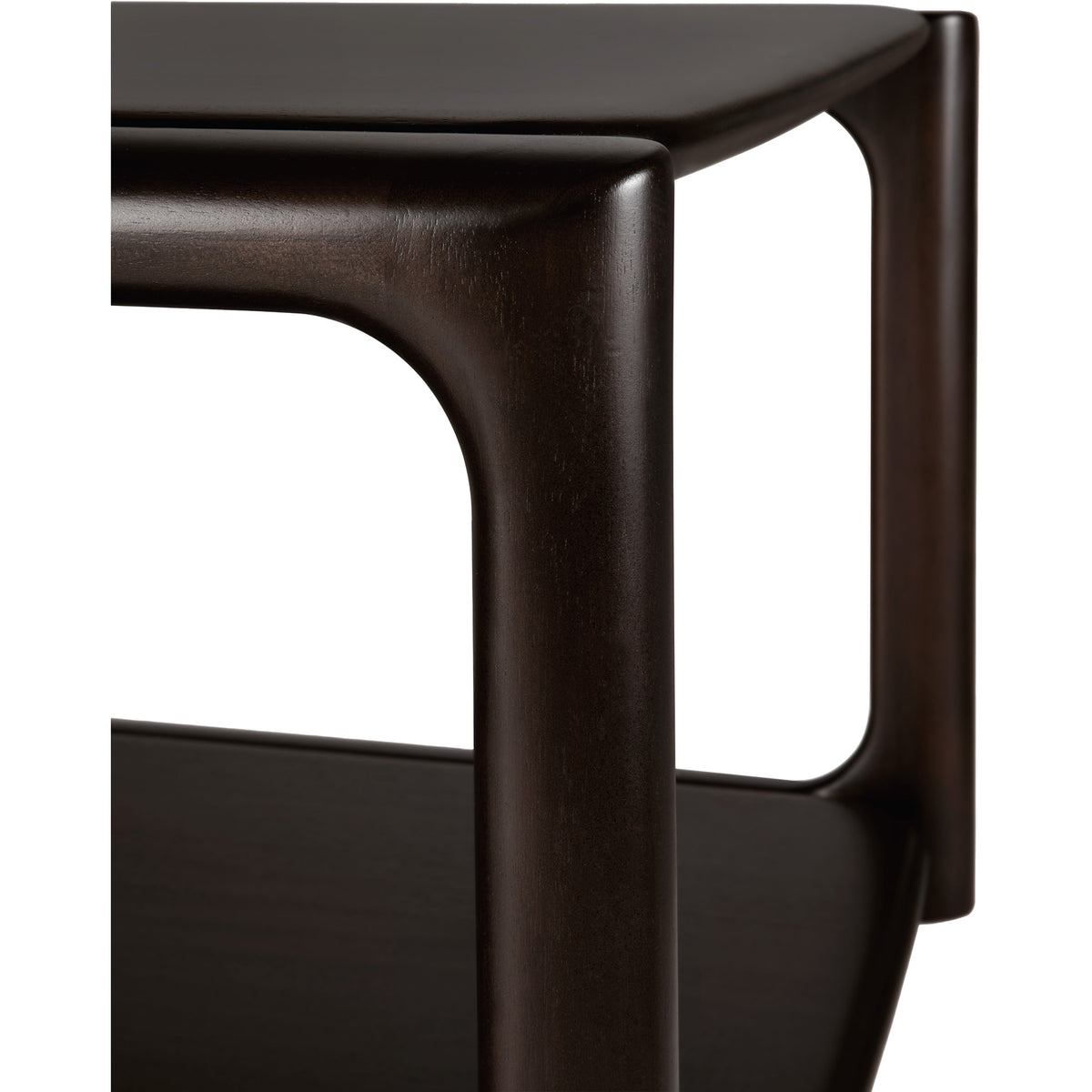 Eda Square Coffee Table - Mahogany Rose Brown