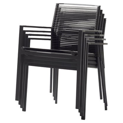 Edge Armchair -  Taupe Cushion, Anthracite Frame