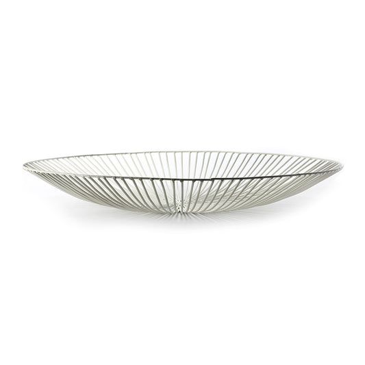 Edo Flat Serving Platter - White