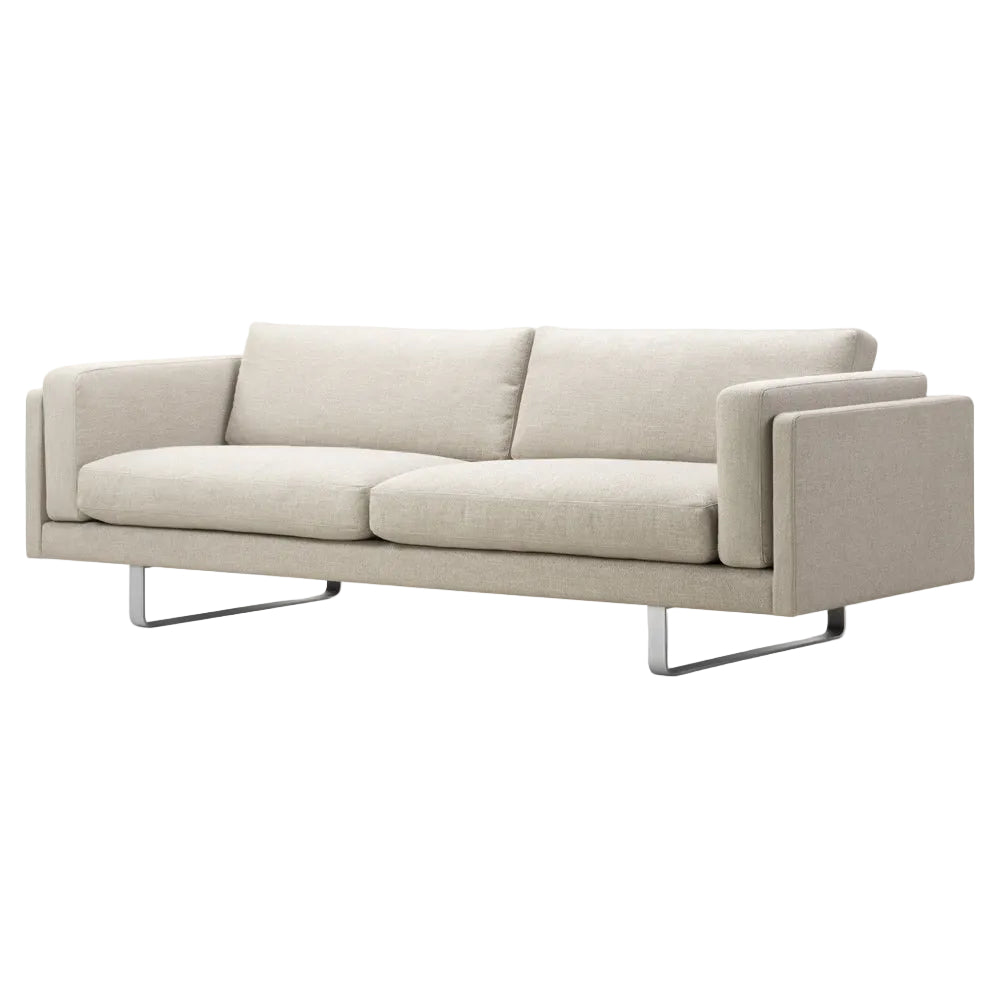 EJ280 2 Seater Sofa - 39.4" Cushions, Sledge Base