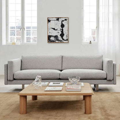 EJ280 2 Seater Sofa - 39.4" Cushions, Sledge Base